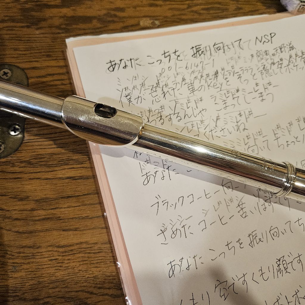 第1533回　あなたこっちを振り向いて🎵を耳コピしてました