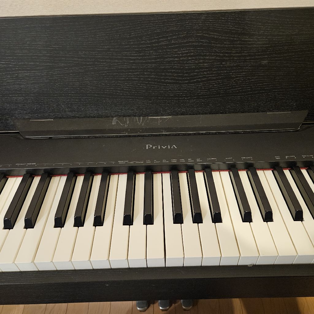 第1540回　真夜中にピアノの練習してました