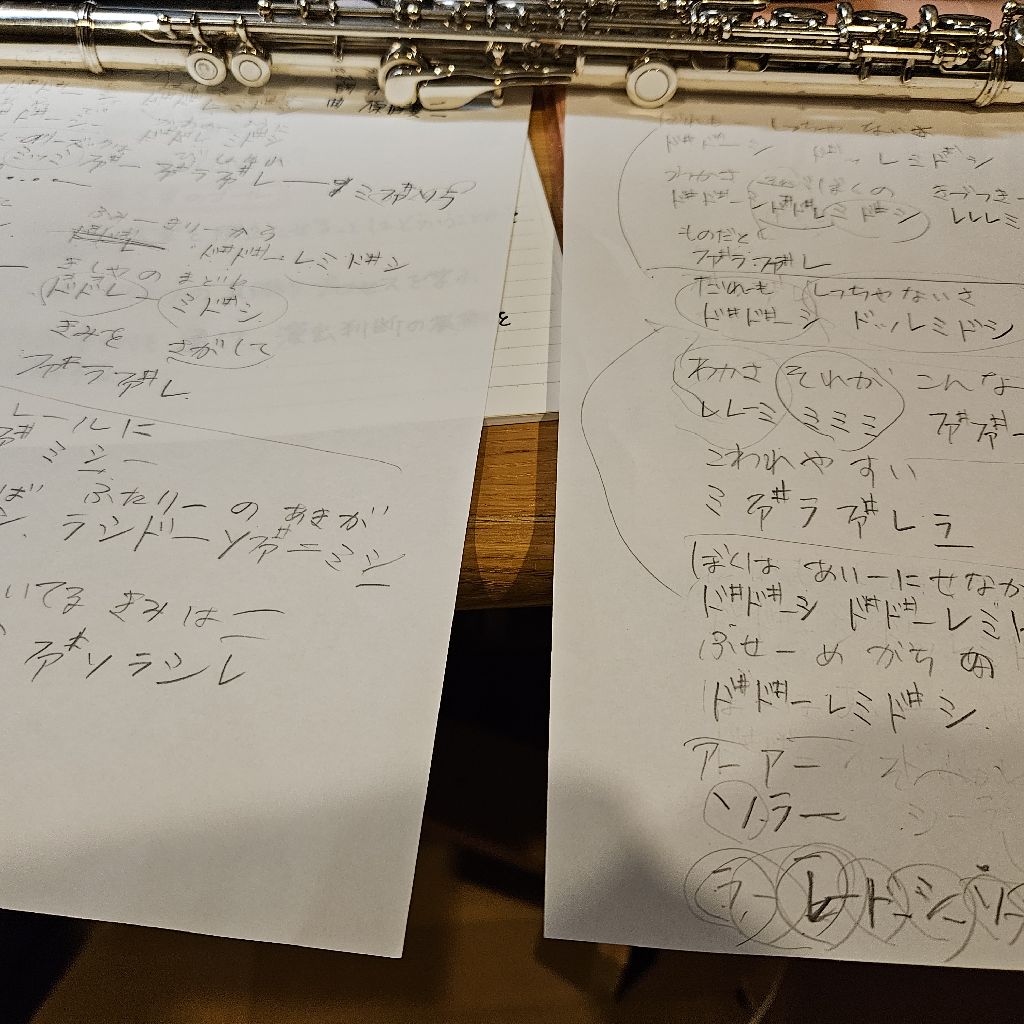 久しぶりに耳コピ　原田真二さんの｢てぃーんず・ぶるーす｣