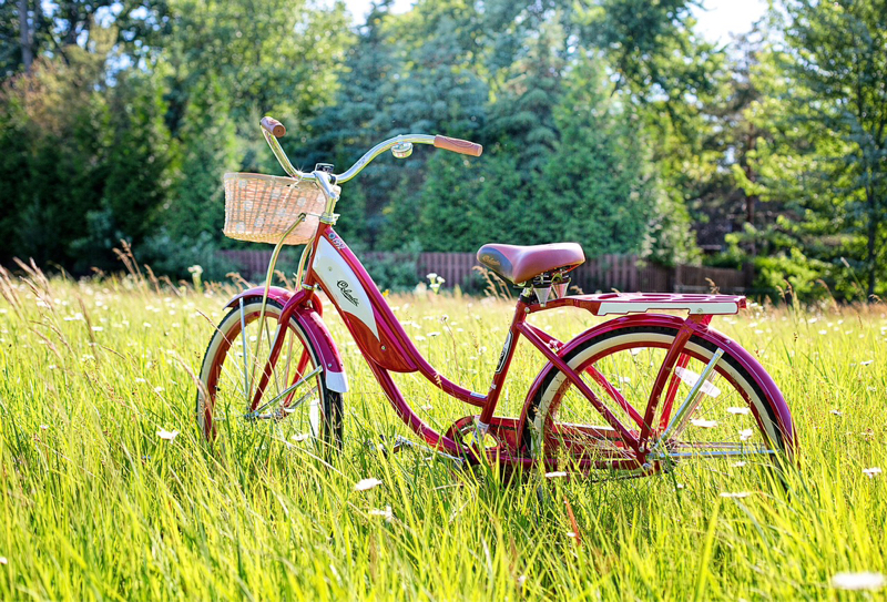 #722 真赤な自転車♪🆕