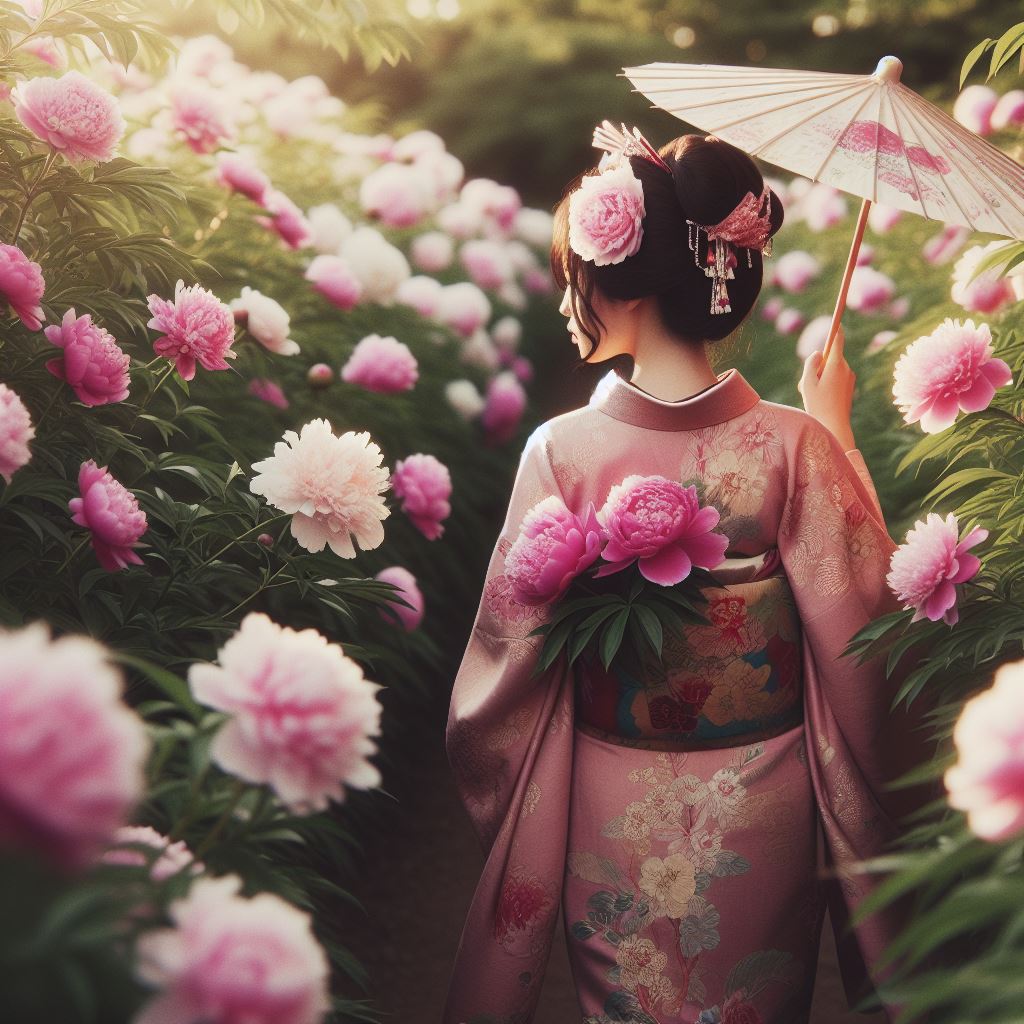 #571 129_牡丹の花色彩の恋｜SunoAI from Radiotalk