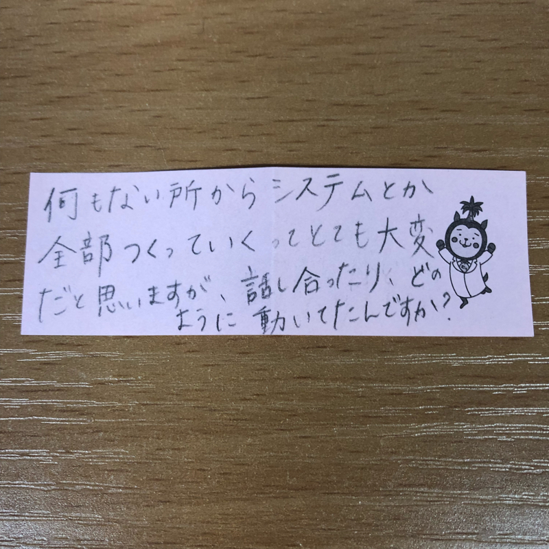 初期の幹部の動き