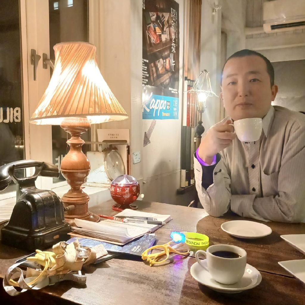 年の瀬にはしゃぐ喜太郎