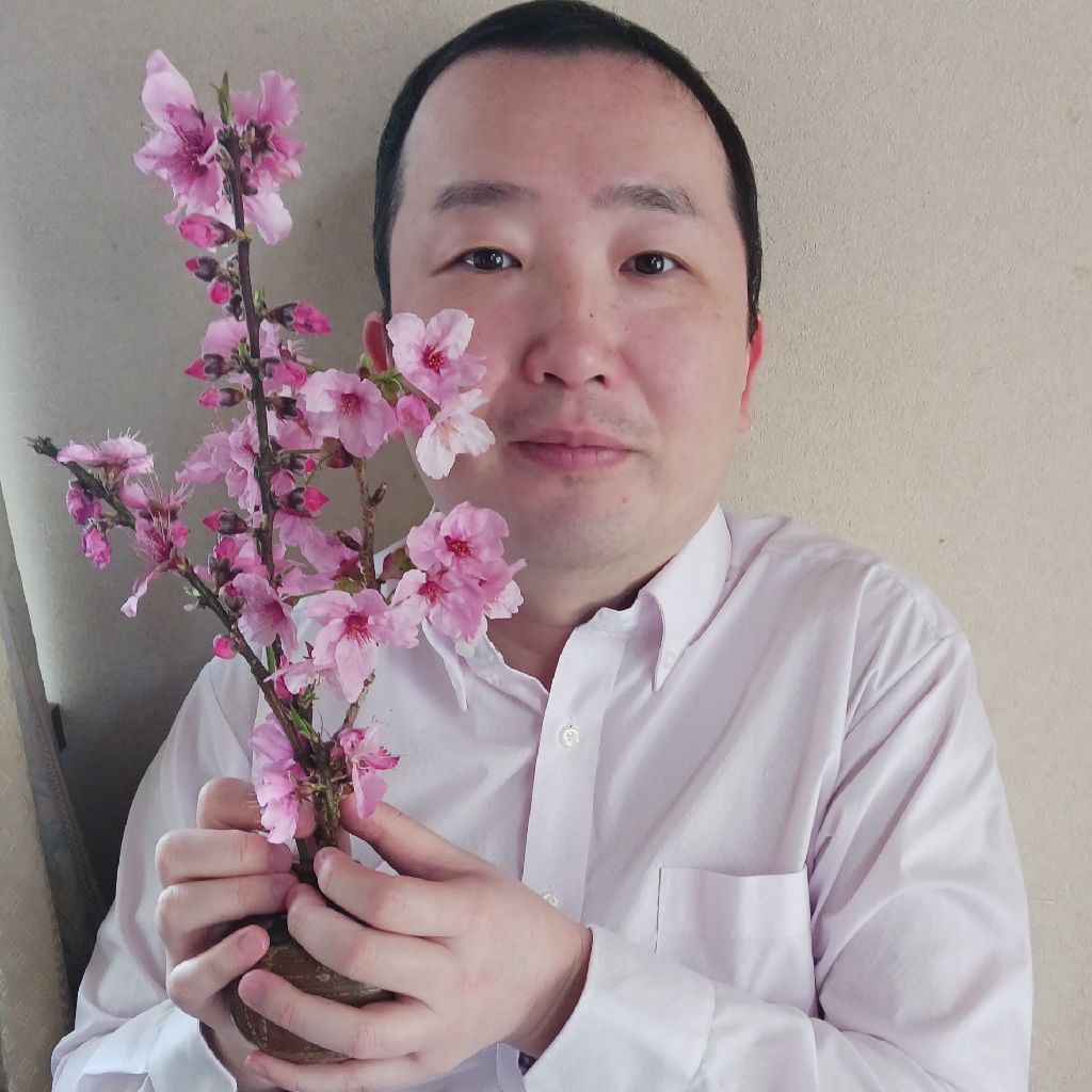 花粉対策にはしゃぐ喜太郎