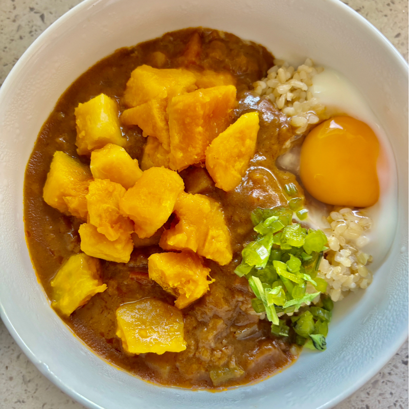 #843 朝カレーの極み