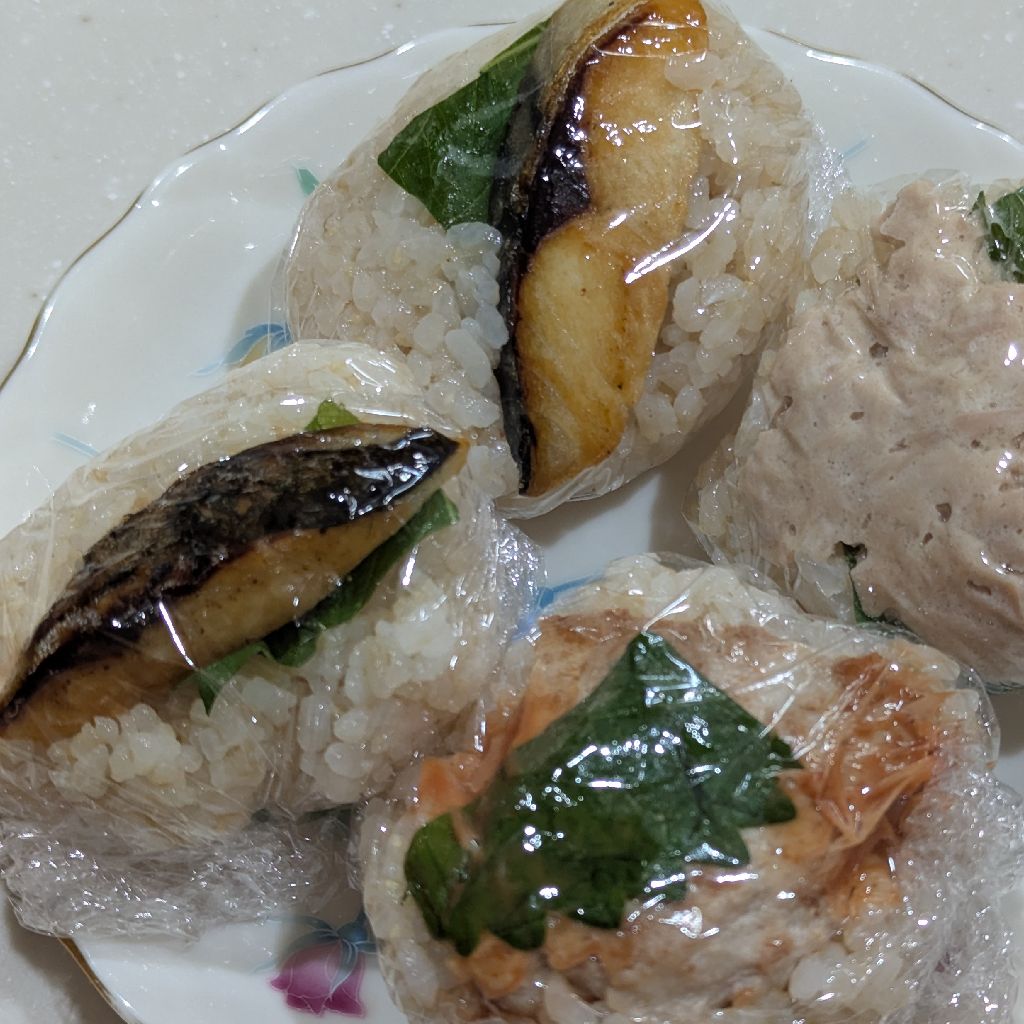 #333 【簡単!】鯖寿司おにぎり🍙🌿