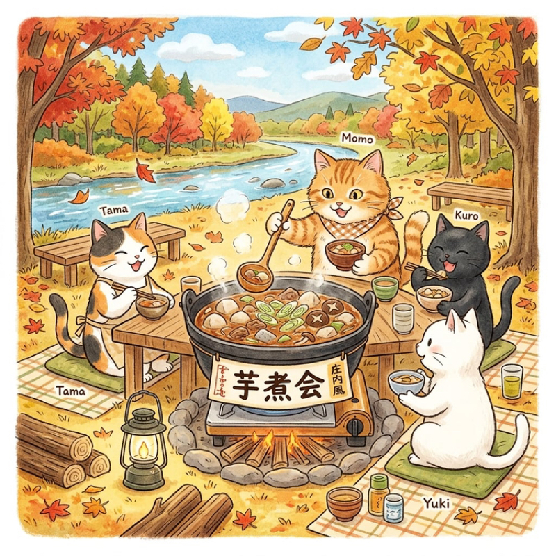 芋煮を調べる