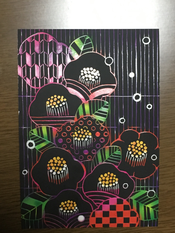 #48 スクラッチアート楽しいぜ〜。⑤