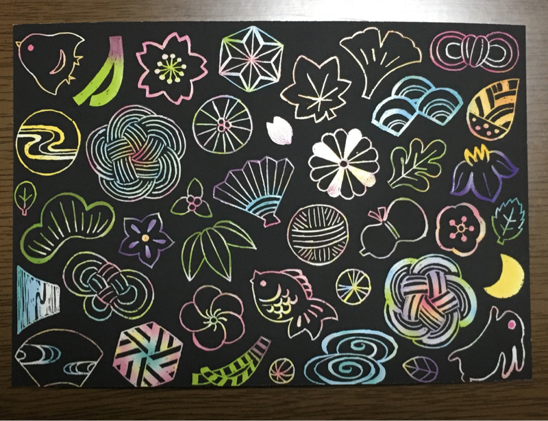 #38 スクラッチアート楽しいぜ〜。②