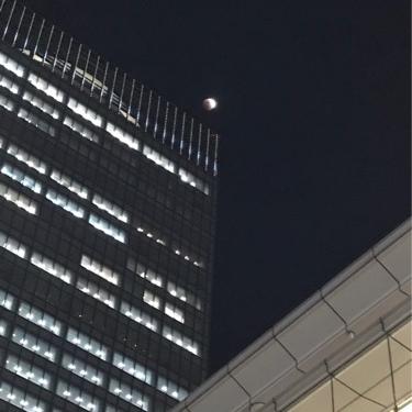 #3.5 皆既月食をデザイナーの先輩と。