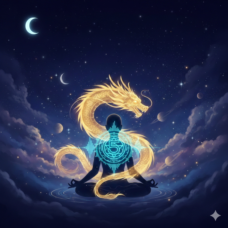 #79 金龍と寝るヒーリング〜1週間の疲れを「空白」に変える夜〜