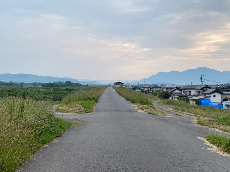 朝ラン18℃。北上と南下、落語と舞台の上手と下手。#66