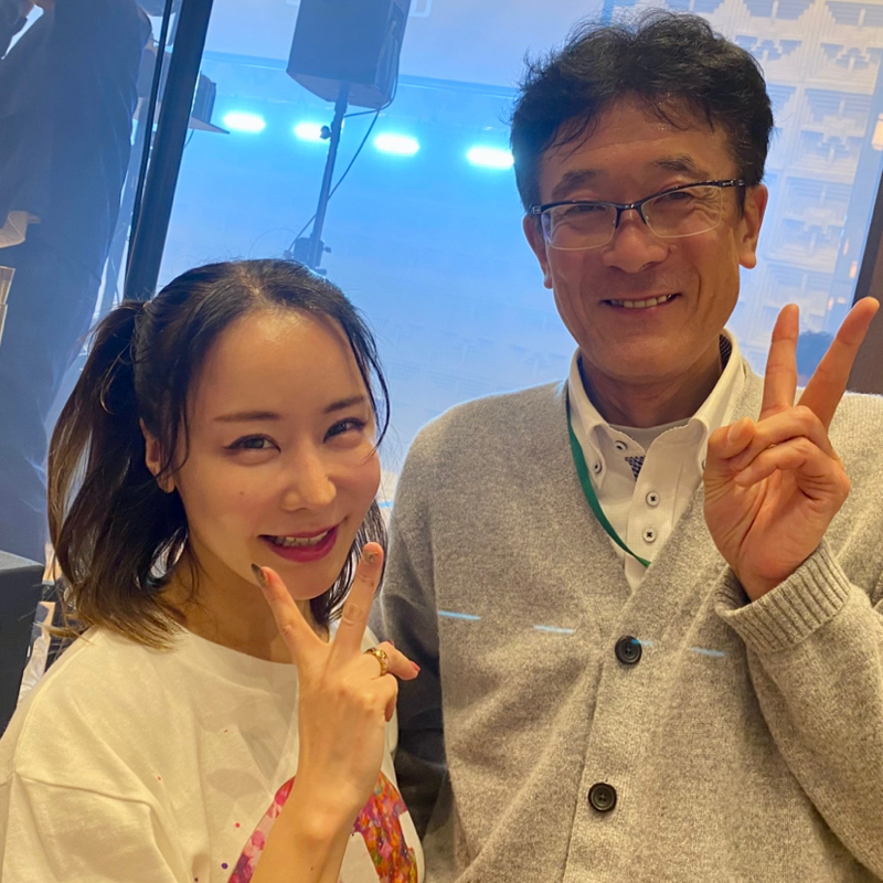 朝ラン4℃。好きな女性タレントベストテントップ3常連のあの人との触れ合いとニュースガチャ。#1685