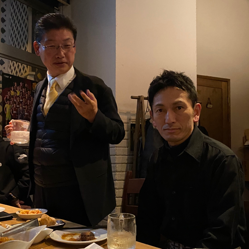 帰宅ラン-2℃。走るのを忘れていた一日とほぼ吹雪の中の帰宅ランと昨夜のまちゅう会の思い出。#1724