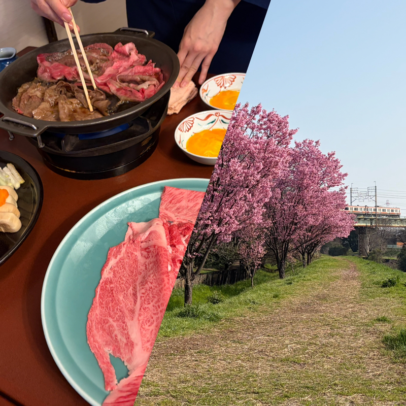 朝ラン15℃。夢が叶った日本橋人形町今半と経済の動線と満開の桜と好きな路線B10第15回。#1814