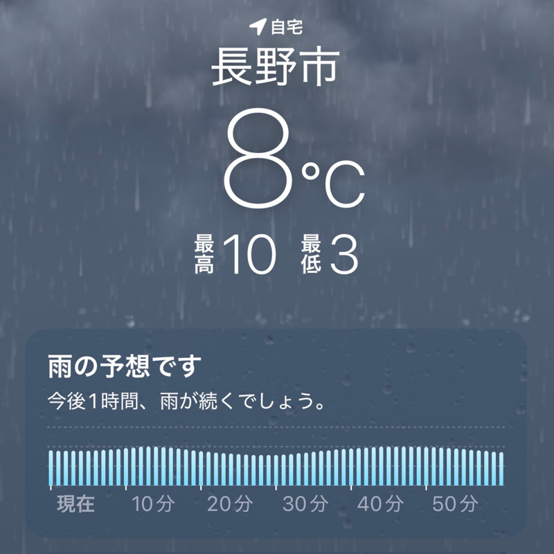 朝ラン8℃。強めの雨で毎日走る男最大のピンチな朝と4/1の手袋と好きな路線B10第17回。#1818