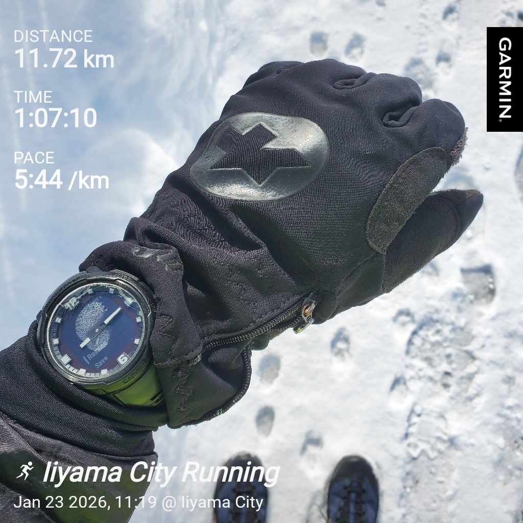 20260123 冬用サイクルウェアをランニングに使う男の話とお返しトーク