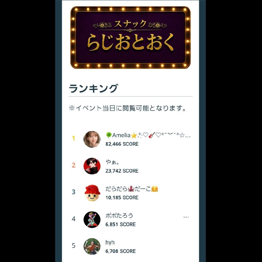 20260613 昨日の🍺スナックhyh🍺の御礼