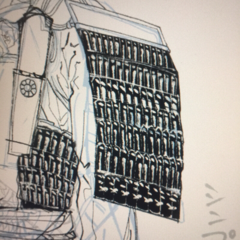 鎧が描けないし資料無い話 半分愚痴