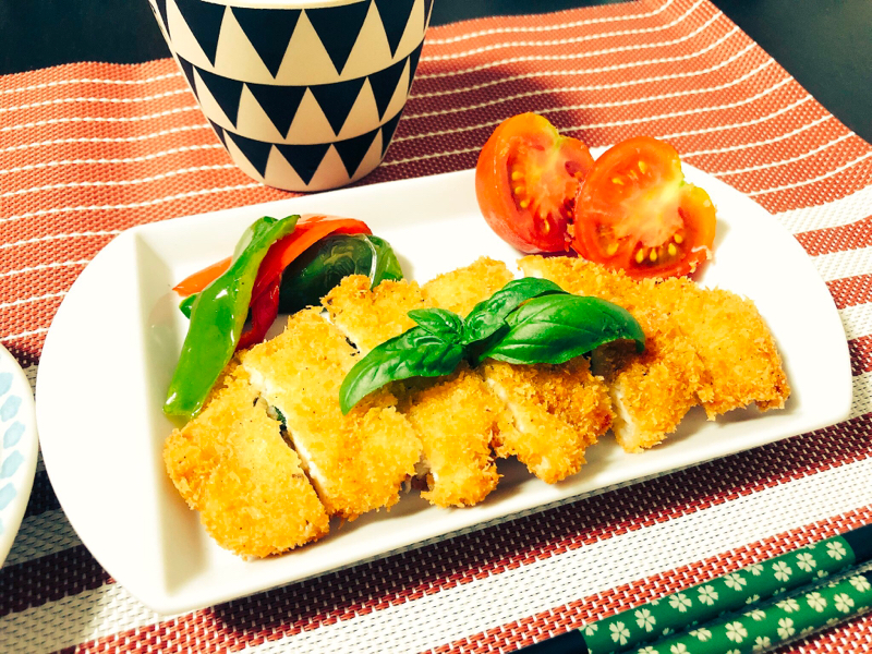 お料理トーク~ささみバジルカツの話~