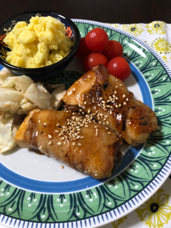 お料理トーク6~豆腐の豚バラ巻き~