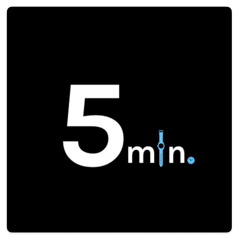 5min. #179 もしも採用試験の面接官だったなら。