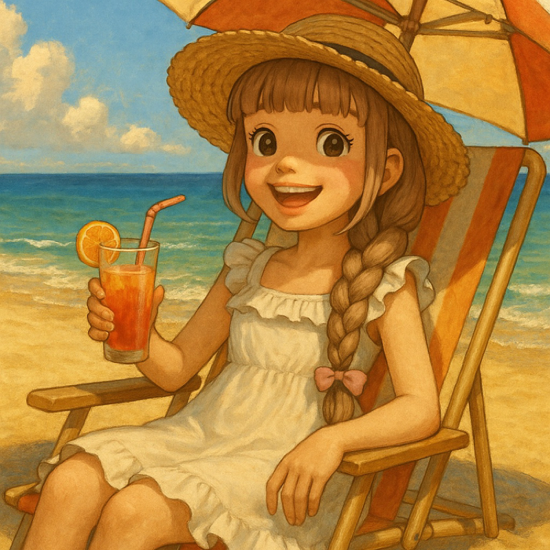 沖縄は27度、暑いよー！