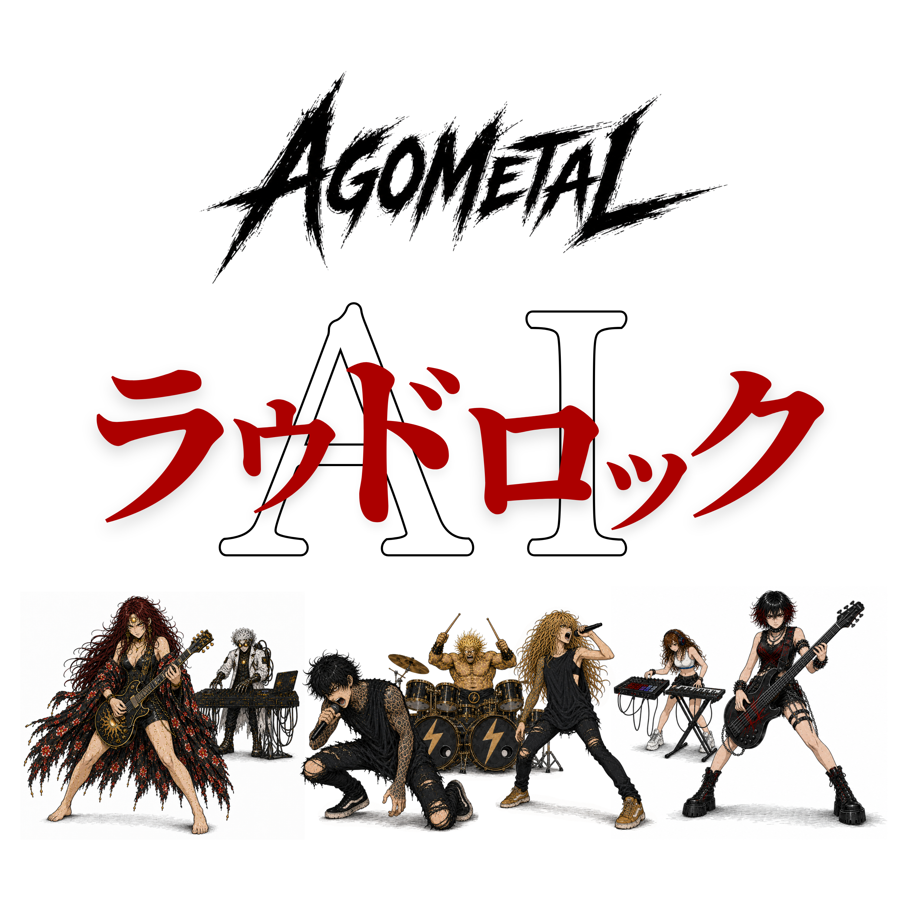 AIラウドロック (邦楽ロック、メロコア、エモ系🤘)