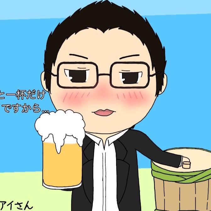 後一杯だけですから ピザとビールとハイボールと