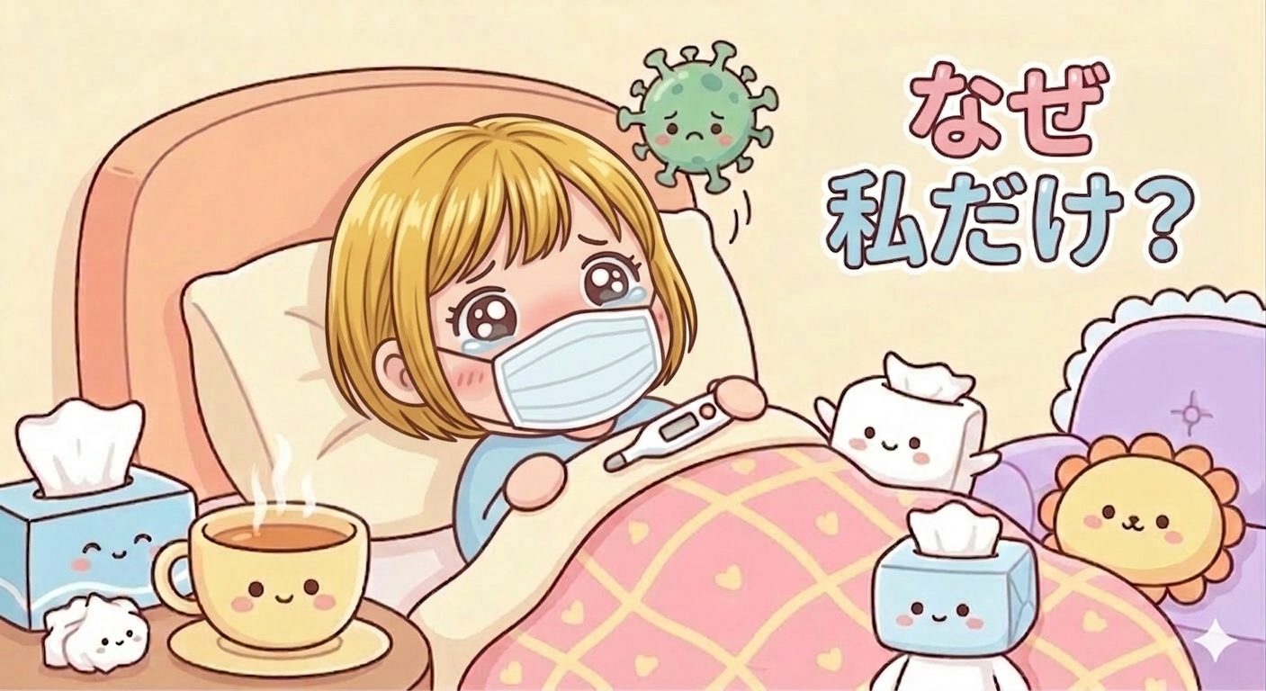 #327 生活習慣が完璧な私が２回もコロナに負けた