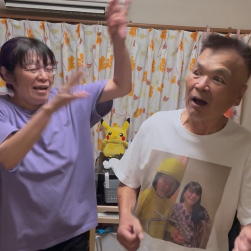 M-1の1回戦から1週間たって、長男次男がそろって「おめでとう」と言ってもらえた！#703