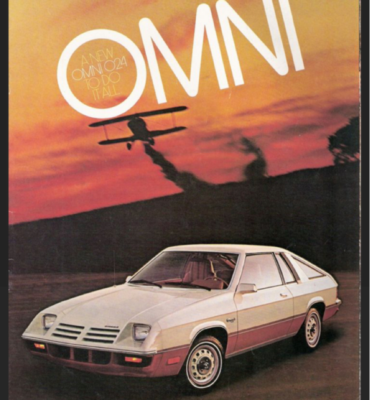 約40年以上前のお父ちゃんが乗ってた車。オムニっていう外車に乗ってたなぁ〜って思い出した #721