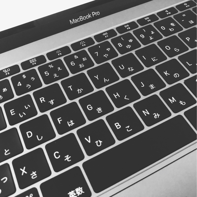 タイピングしてるだけ