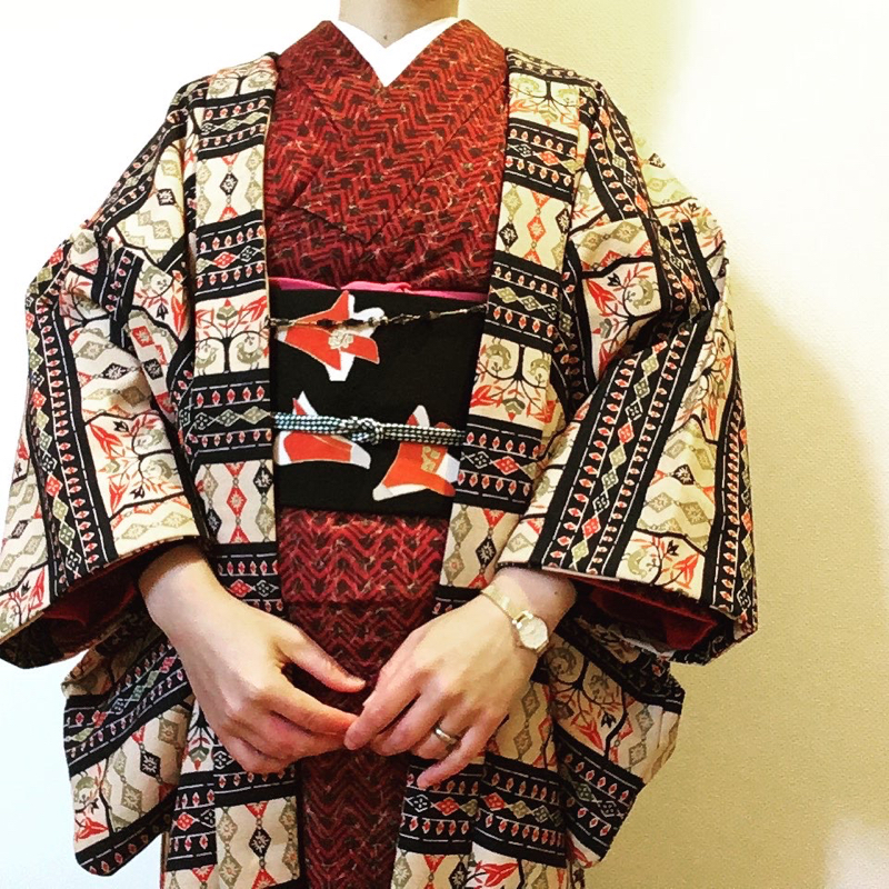 #43 季節感のない花柄