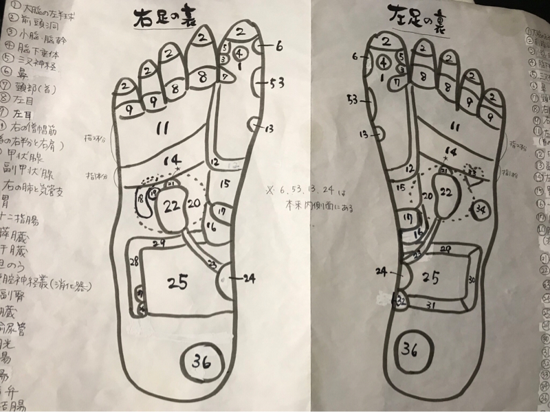 うがい、手洗い、足もみでインフルも吹き飛ばそう❣️