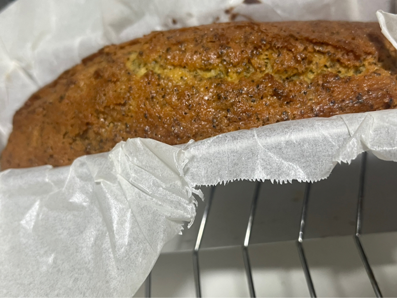 紅茶のパウンドケーキ焼いたよ