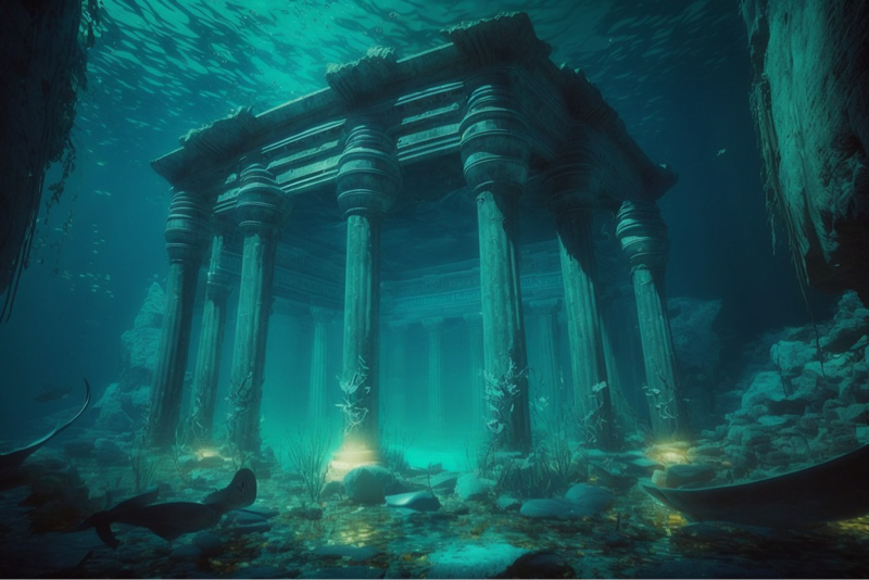 🌊🏛海底神殿🏛🌊