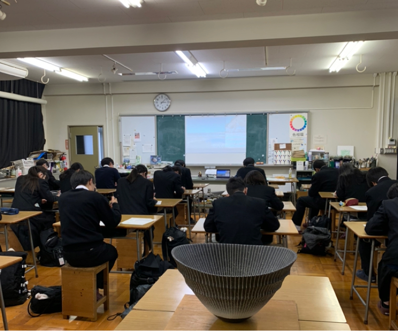 第205回　母校、千葉県立佐原高校での「OB夢授業」に行ってきました。