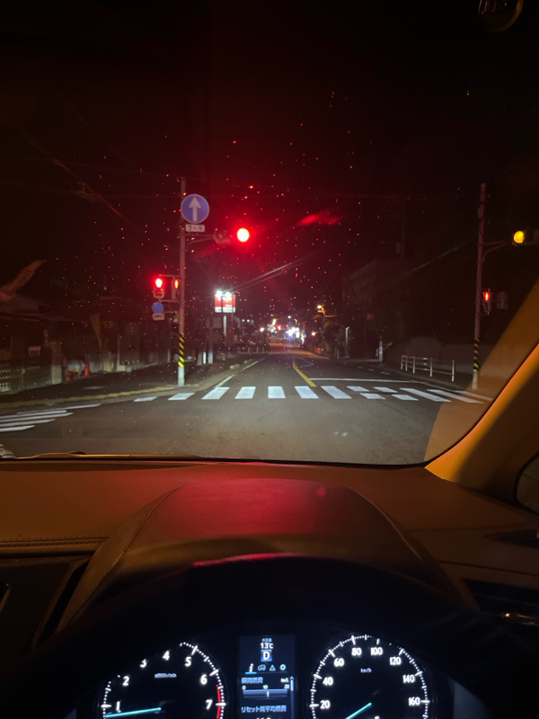 #132  長男が寮に帰る日の様子