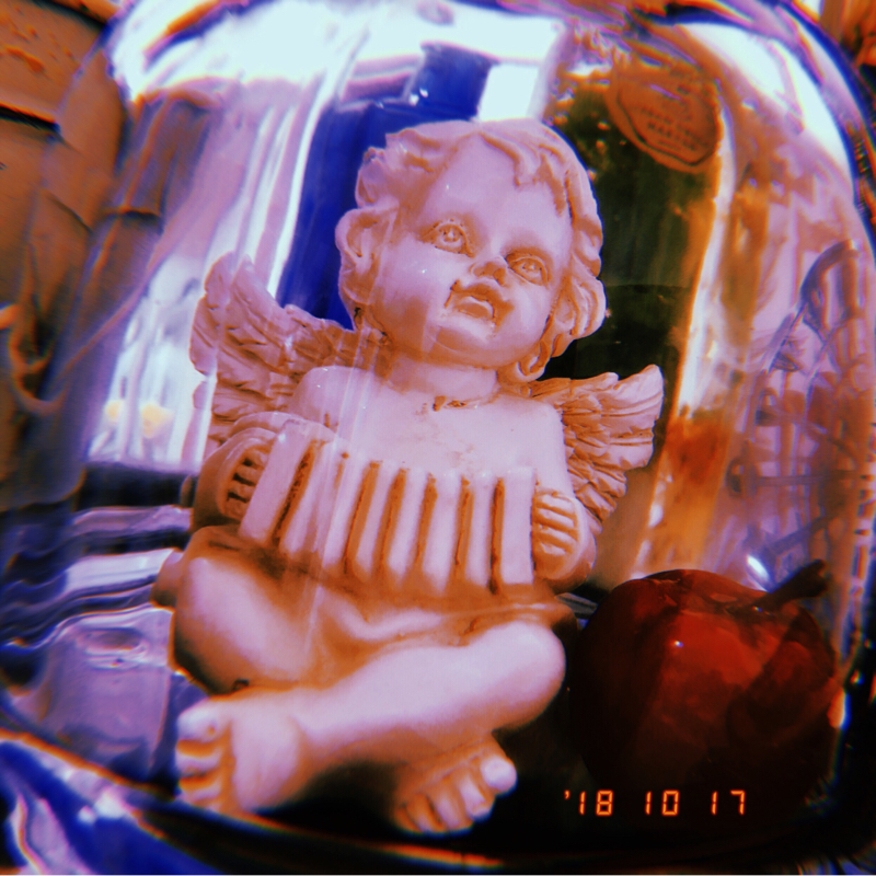 #４ おばけと百合の花