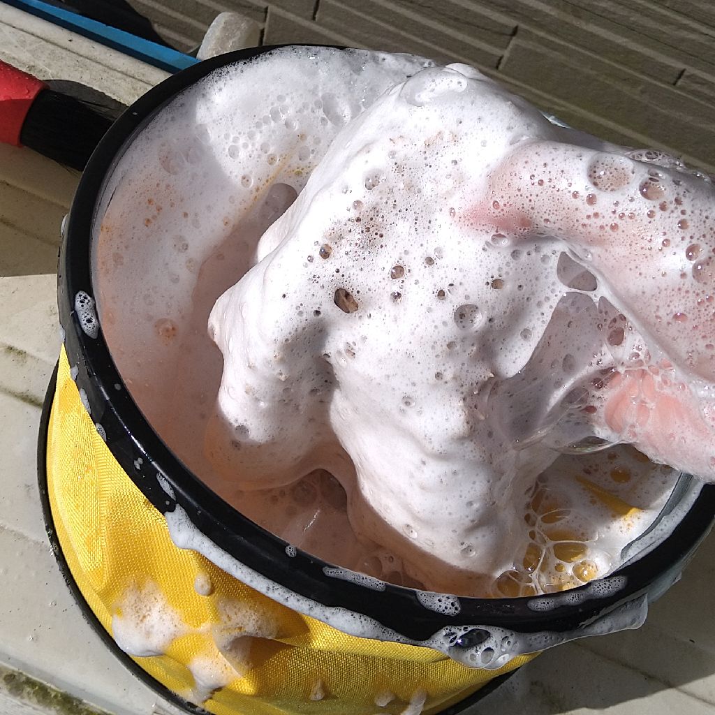 洗車での「泡」の必要性