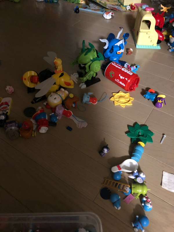 おもちゃの散らばり地獄から
