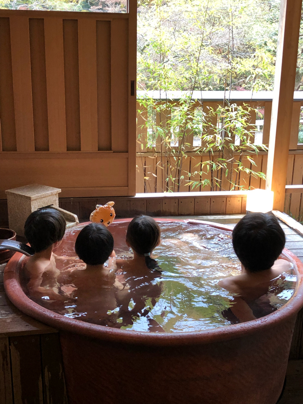 家族で温泉に行ってきた♨️