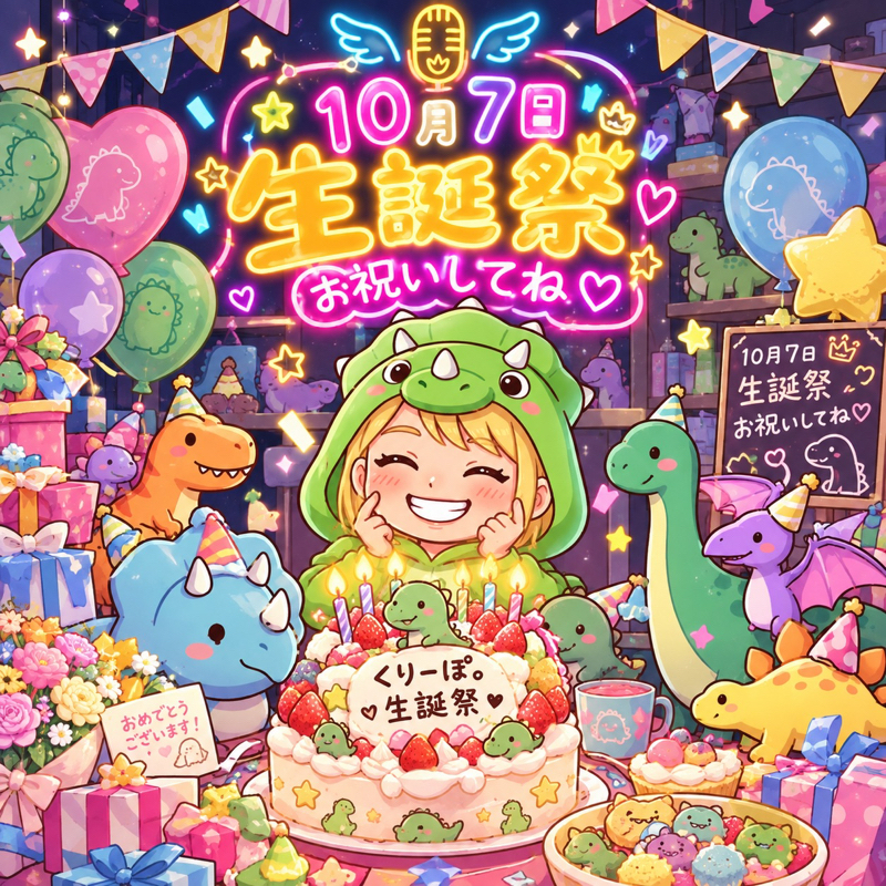 お誕生日ありがとうございました！🎂