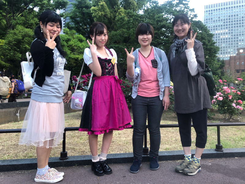 頑張ってる人を見ると応援したくなる！