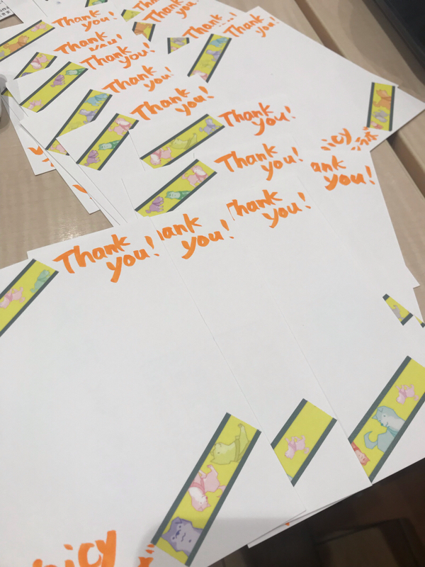 「#好きポ3」が年賀状で返ってきた！