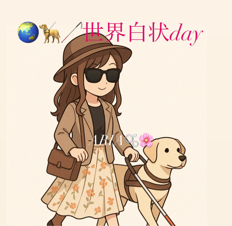 ❶世界白状day 🦮👩🦯