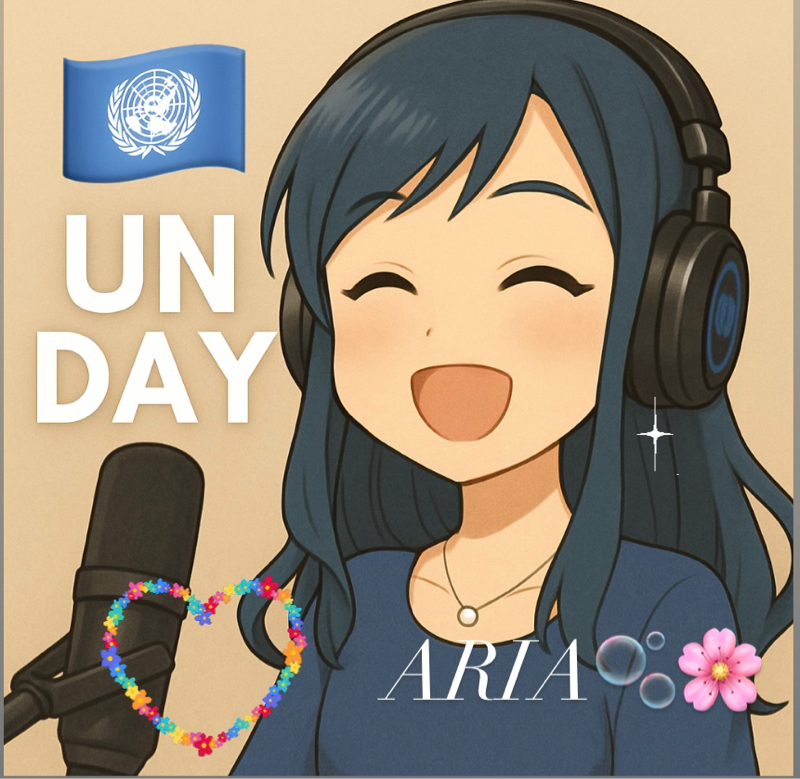 🎙️10月24日「国連デー」✨🇺🇳平和の種を巻こう🌸