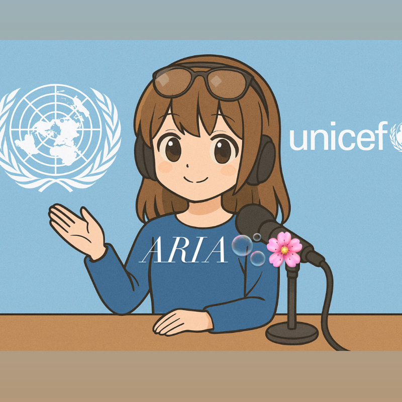 ユニセフ✨国連の機関🇺🇳正式名称は「国際連合児童基金」。楽曲紹介💿