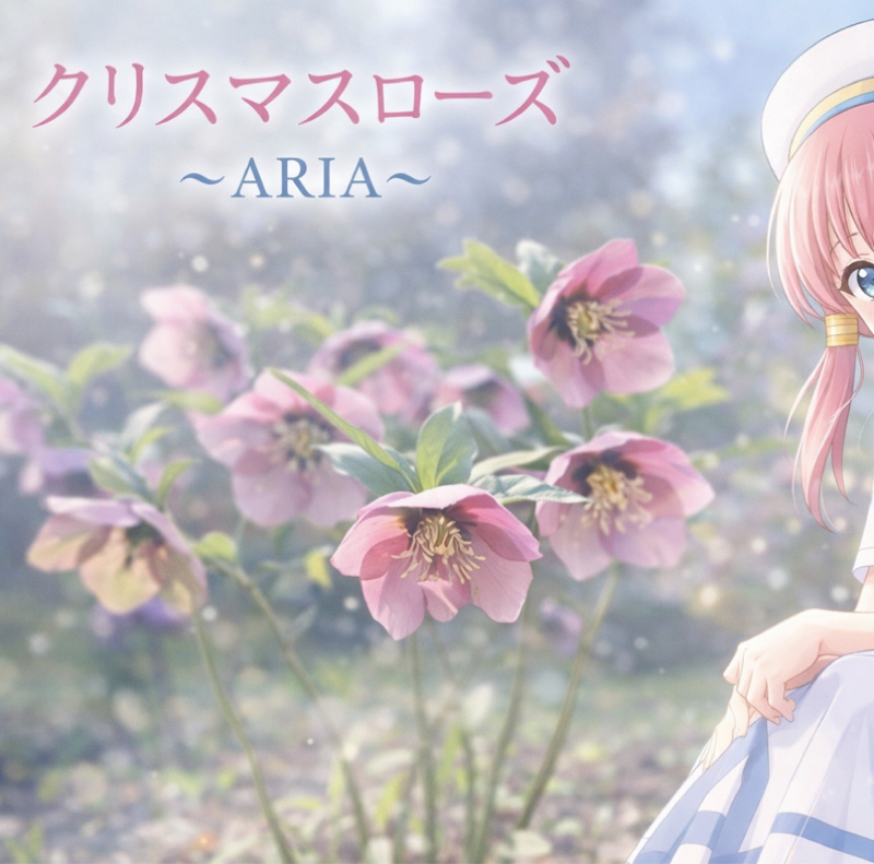 #260 倖せのかたち✨　クリスマスローズ🥀…「花言葉　追憶🤍」